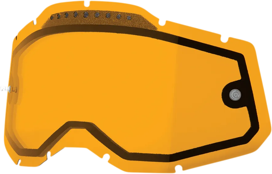 100% Accuri 2/Racecraft 2/Strata 2 Dual Lens - Vented - Persimmon 59082-00006