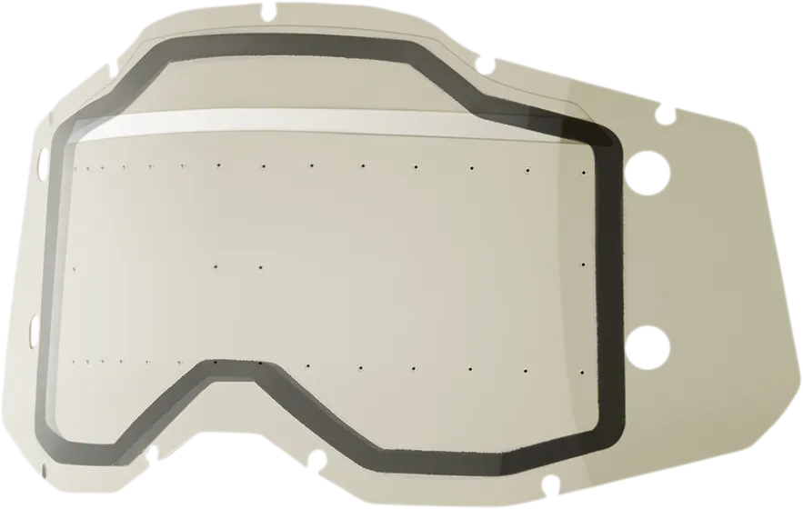 100% Accuri 2/Racecraft 2/Strata 2 Forecast Dual Lens - With Bumps - Smoke 59101-00002
