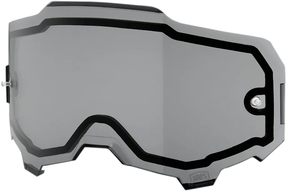 100% Armega Dual Lens - Smoke 59051-00002