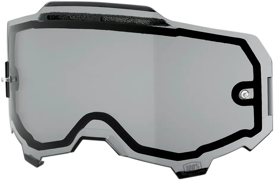 100% Armega Dual Lens - Vented - Smoke 59052-00002