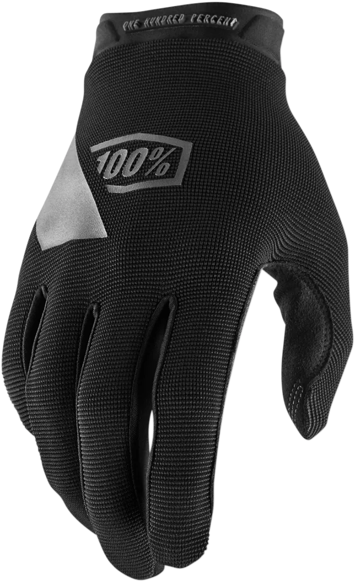 100% Ridecamp Gloves - Black/Charcoal - XL 10011-00008