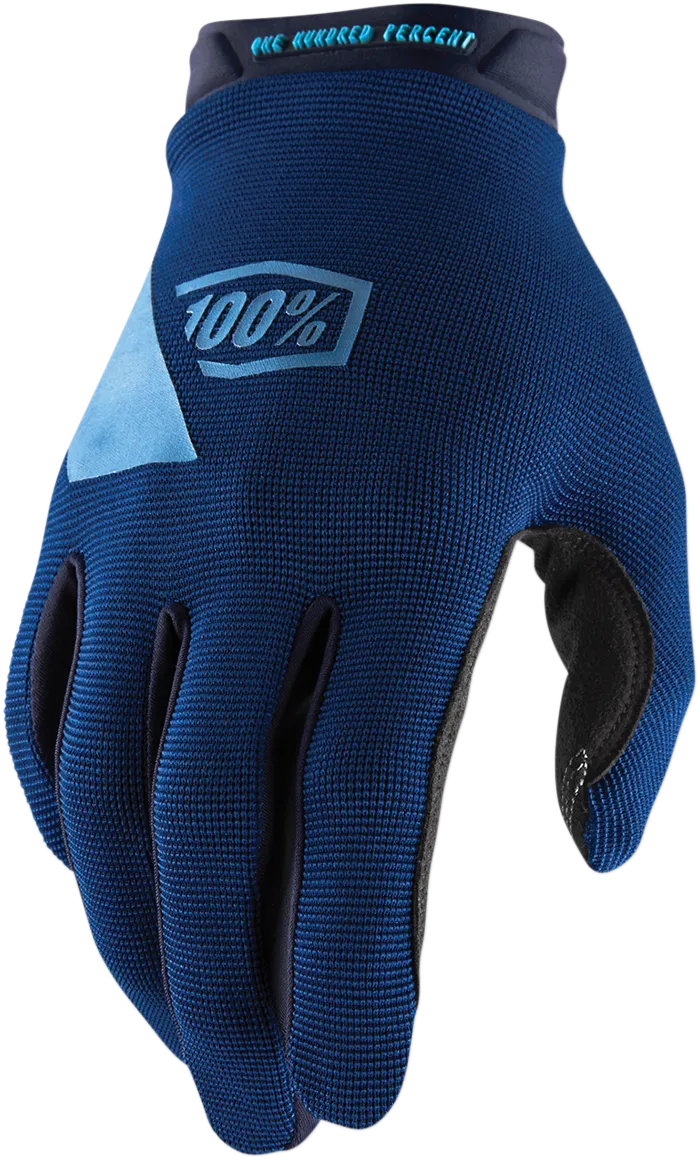 100% Ridecamp Gloves - Navy - Small 10011-00015