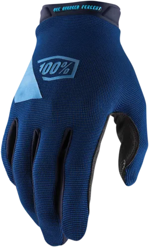 100% Ridecamp Gloves - Navy - Small 10011-00015