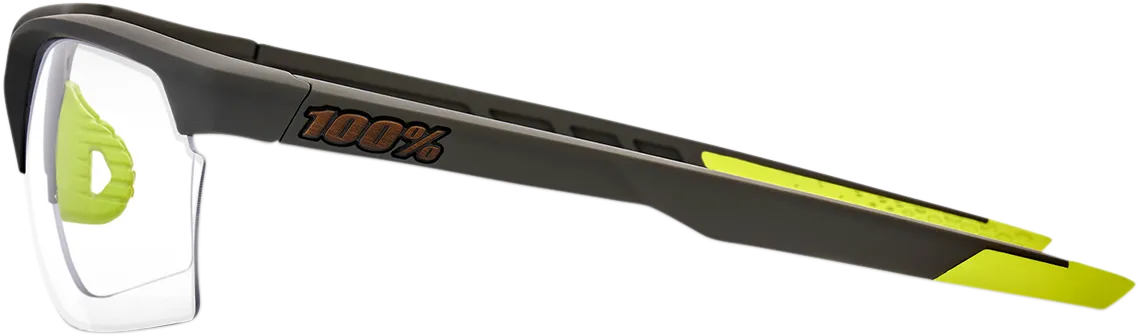 100% Sportcoupe Sunglasses - Gray - Photochromic 61020-188-77