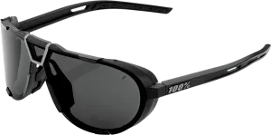 100% Westcraft Sunglasses - Matte Black - Smoke 61046-102-01