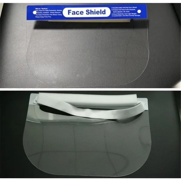 12x Safety Full Face Shield | Clear Glasses | Anti-Fog | Eye Protector | Shop Dental