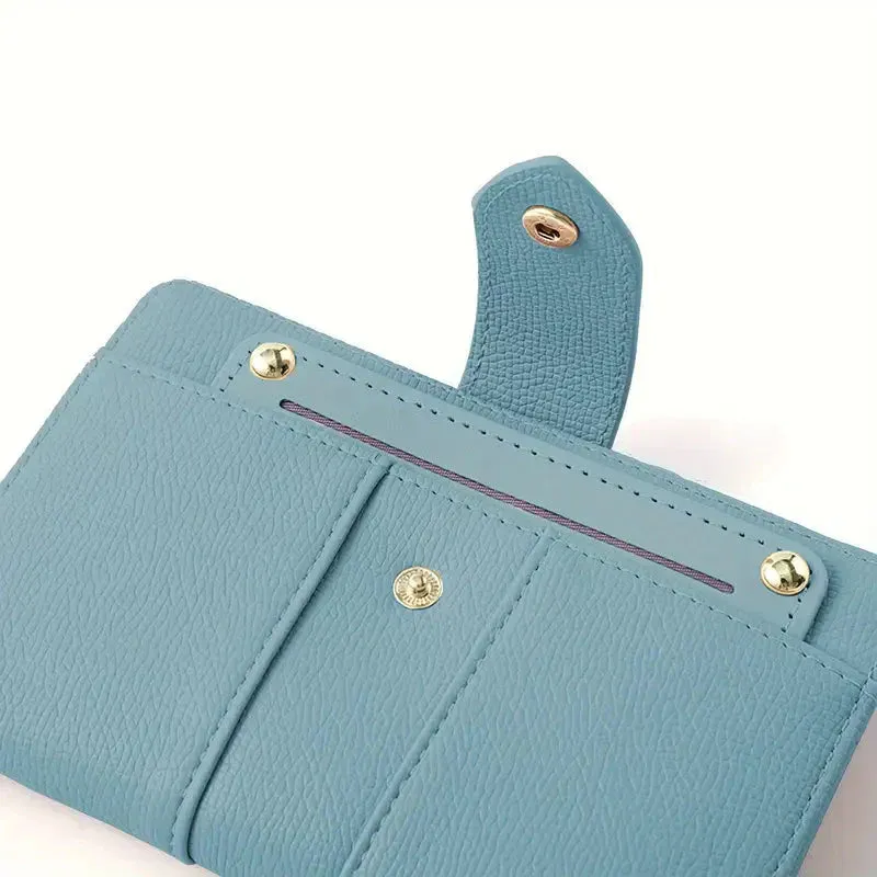 2025 Hot SaleKleine portemonnees Dames leren portemonnee Koop 1 krijg een gratis armband
