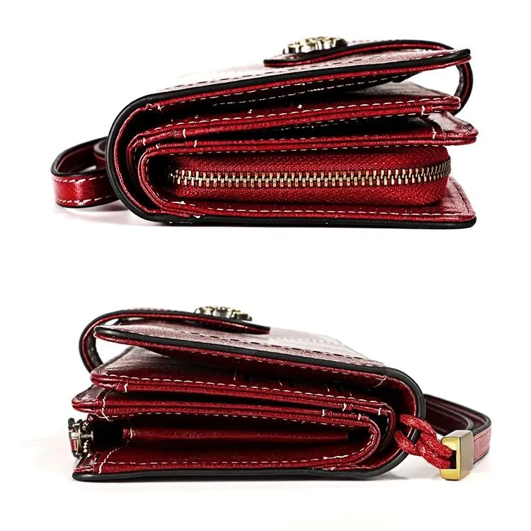 3556 Large Capacity Long Multi-function Anti-magnetic Rfid Wallet Clutch for Women with Card Slots
