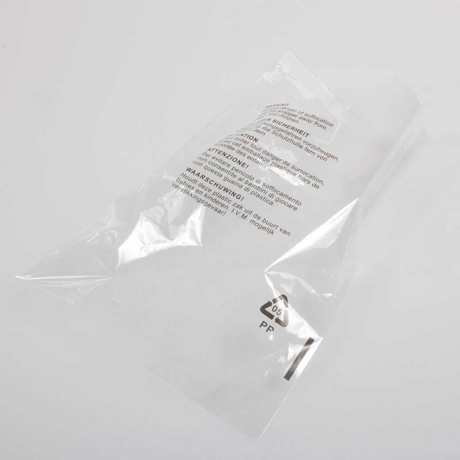 Clear Garment Bag  (12x15 inch/30x38cm)