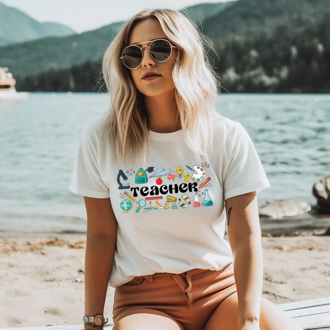 Everything Teacher PNG Sublimation Design