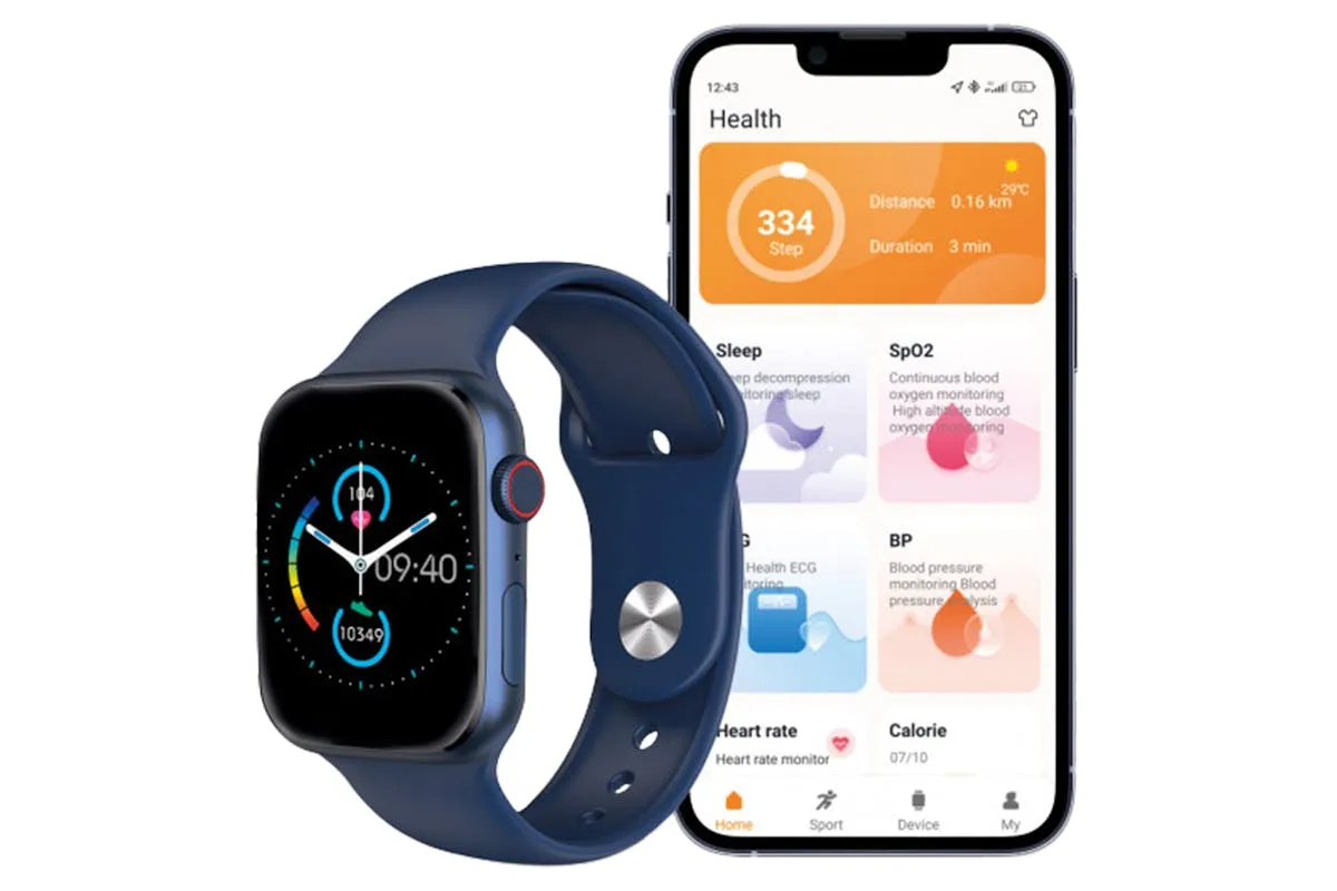 Ksix Urban 4 Smartwatch | 45mm | Blue