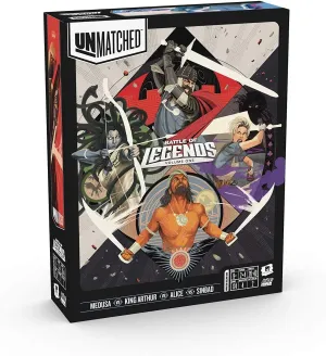 Unmatched: Battle of Legends Vol. 1 – King Arthur, Alice, Medusa, Sinbad