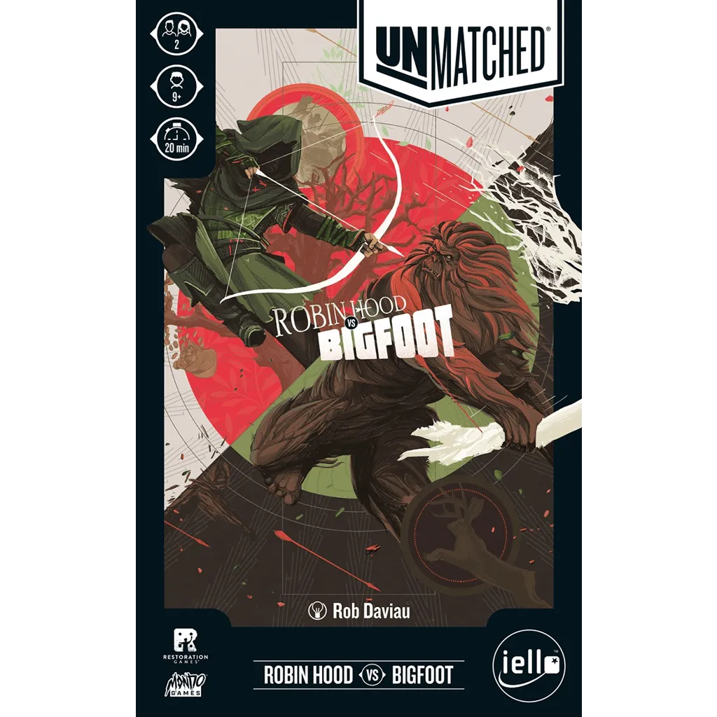 Unmatched: Robin Hood vs. Bigfoot (Iello)