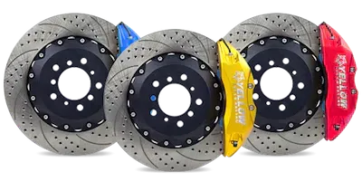 Yellow Speed Racing Front 4 Piston Ultra Big Brake Kit - Mitsubishi Galant VR-4 1996-2002